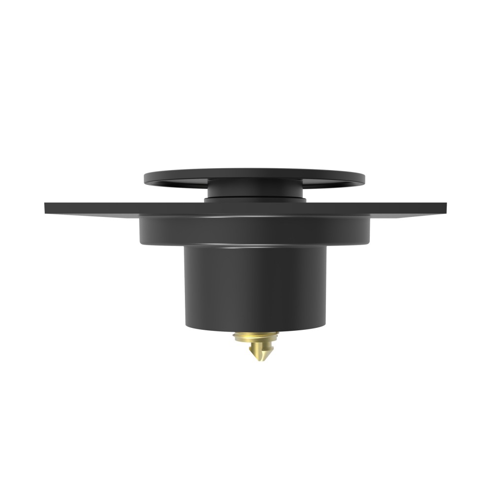 Pop up shower drain with 45mm vertical outlet and compact structure