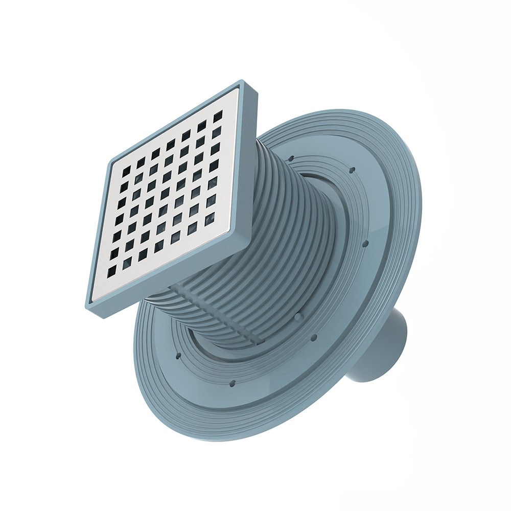 drains anti odor vertical outlet ABS base structure