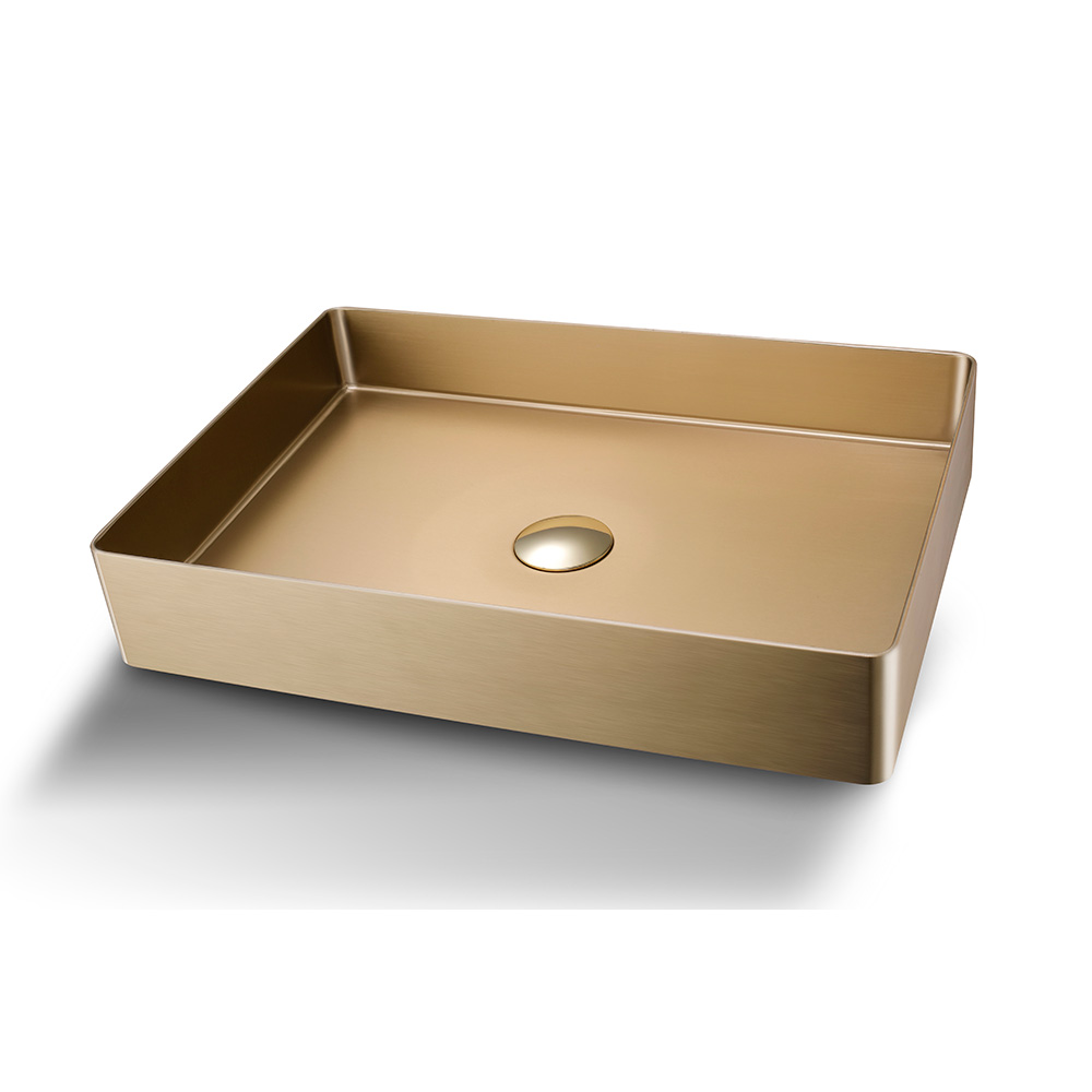 Stainless Wash Basin Side Profile