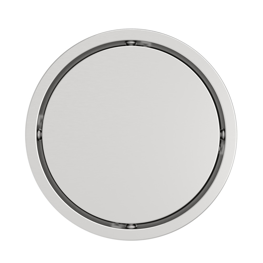 Internal housing of round shower drain in 304 stainless steel for high flow drainage