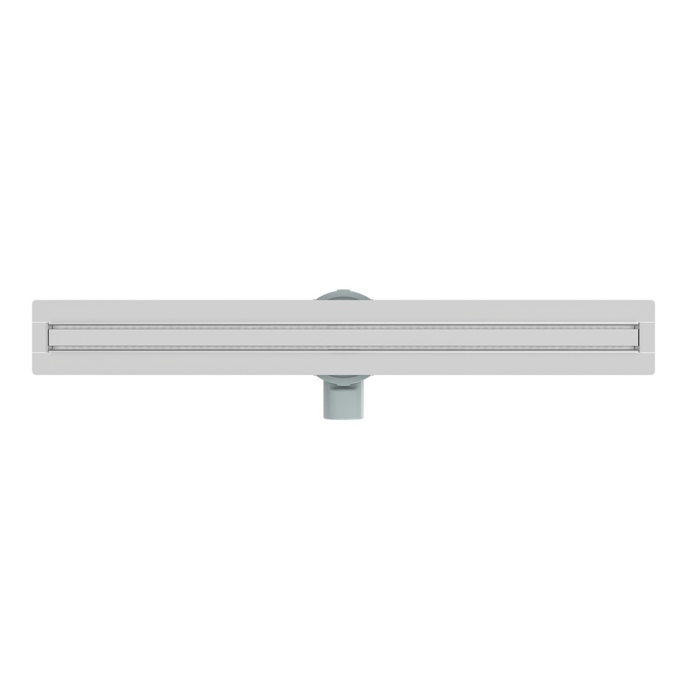 stainless steel slim channel drain kit top channel with narrow linear opening