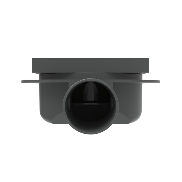square tile shower drain stainless steel grate surface