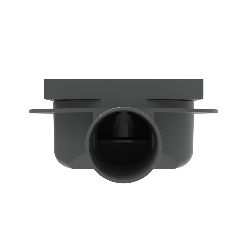 square tile shower drain stainless steel grate surface