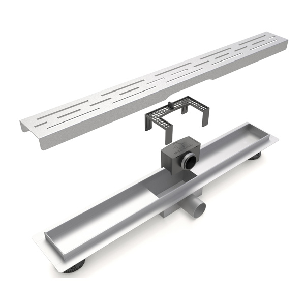 adjustable floor drain shower exploded structure components