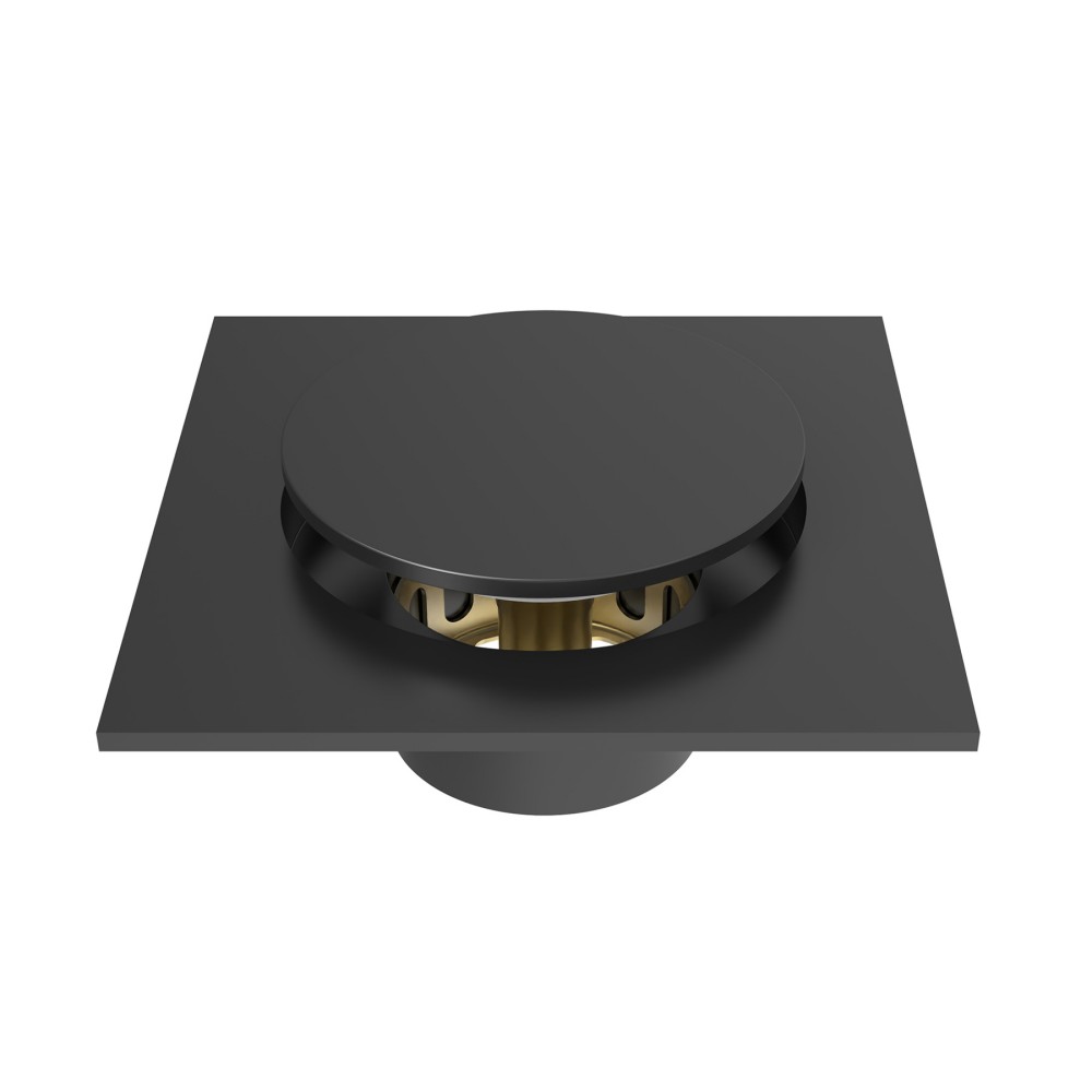 4 inch square drain cover made of stainless steel for shower floor