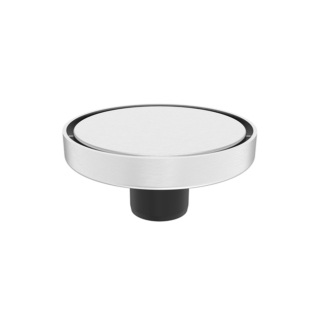 150&times;150mm shower drain round stainless steel CUPC Watermark front profile