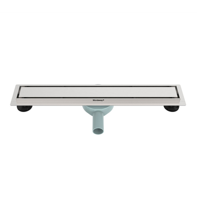 Floor drain stainless steel horizontal outlet with water seal mechanism