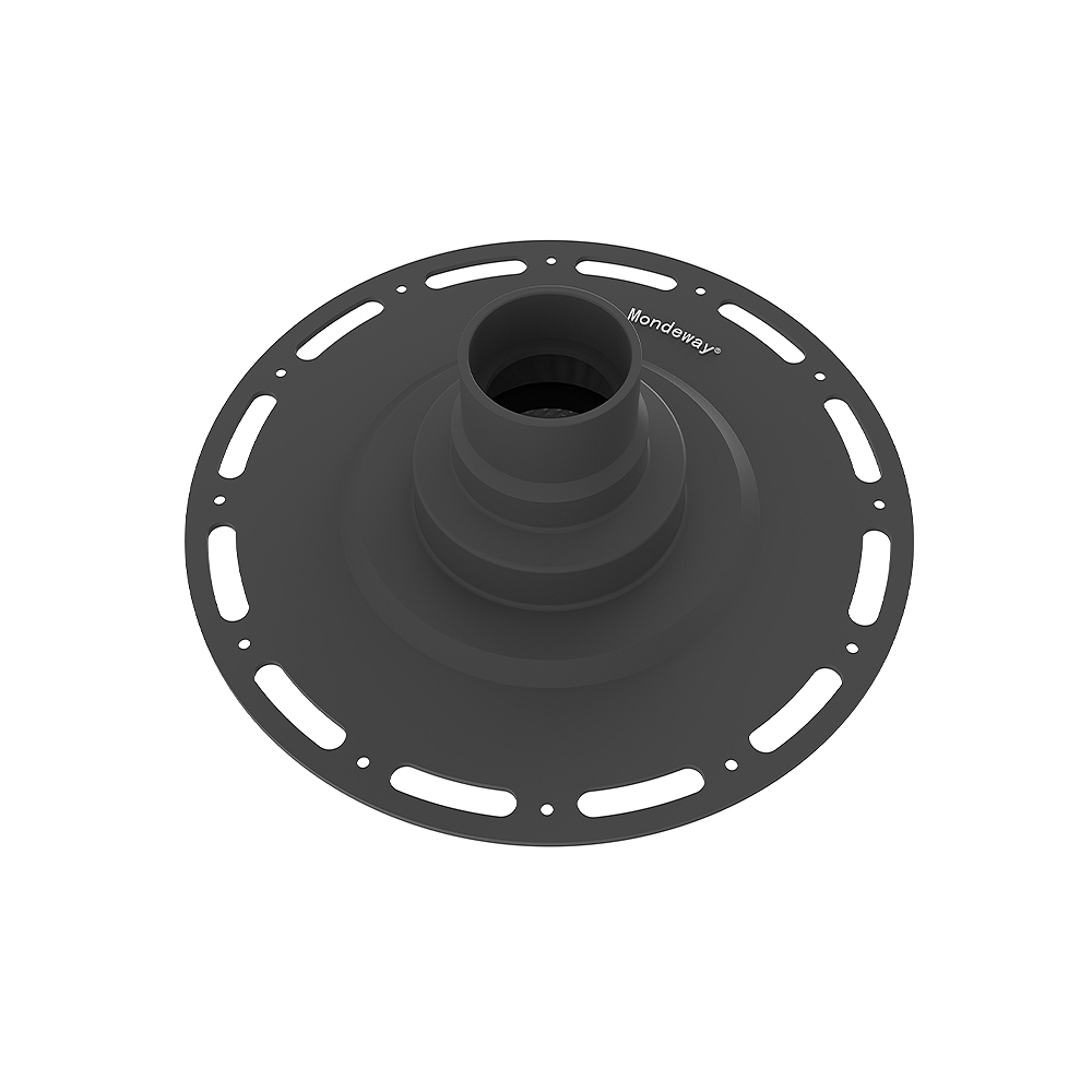 bonding flange drain bottom outlet structure for shower floor