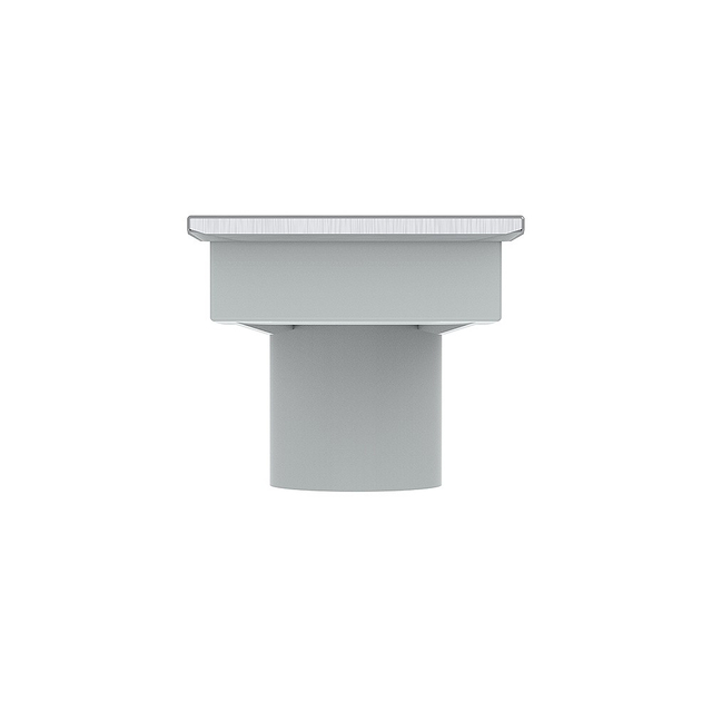 Plastic linear drain side profile with ABS body and SS304 trim edge