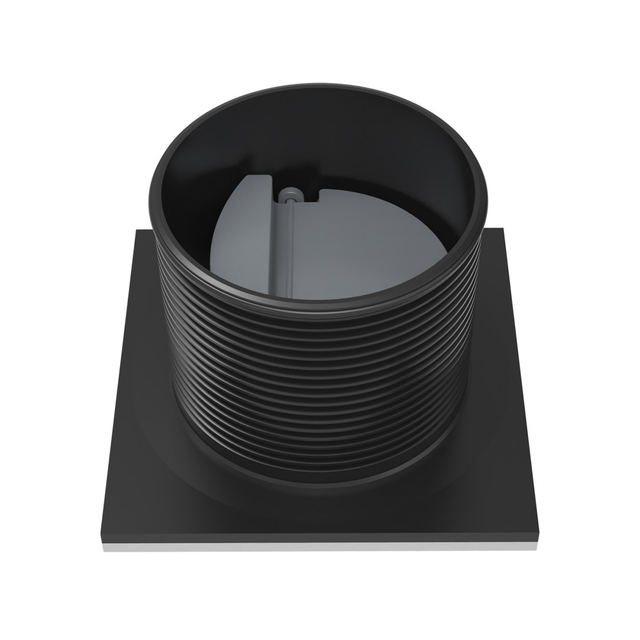 abs shower drain vertical outlet internal structure for tile floor drain