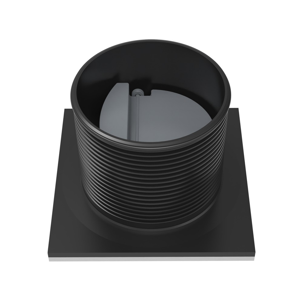 abs shower drain vertical outlet internal structure for tile floor drain