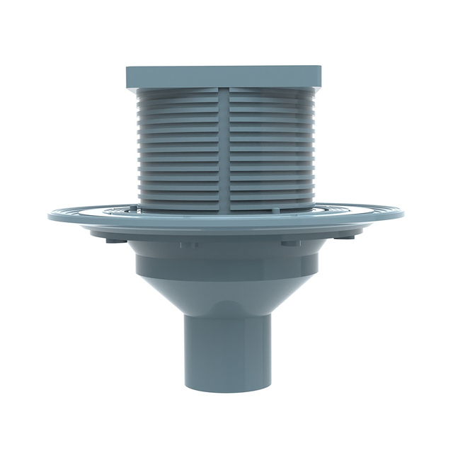 bathroom drain square vertical outlet side structure ABS