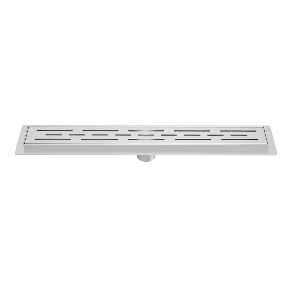 2 inch channel drain linear bottom outlet for concrete flooring