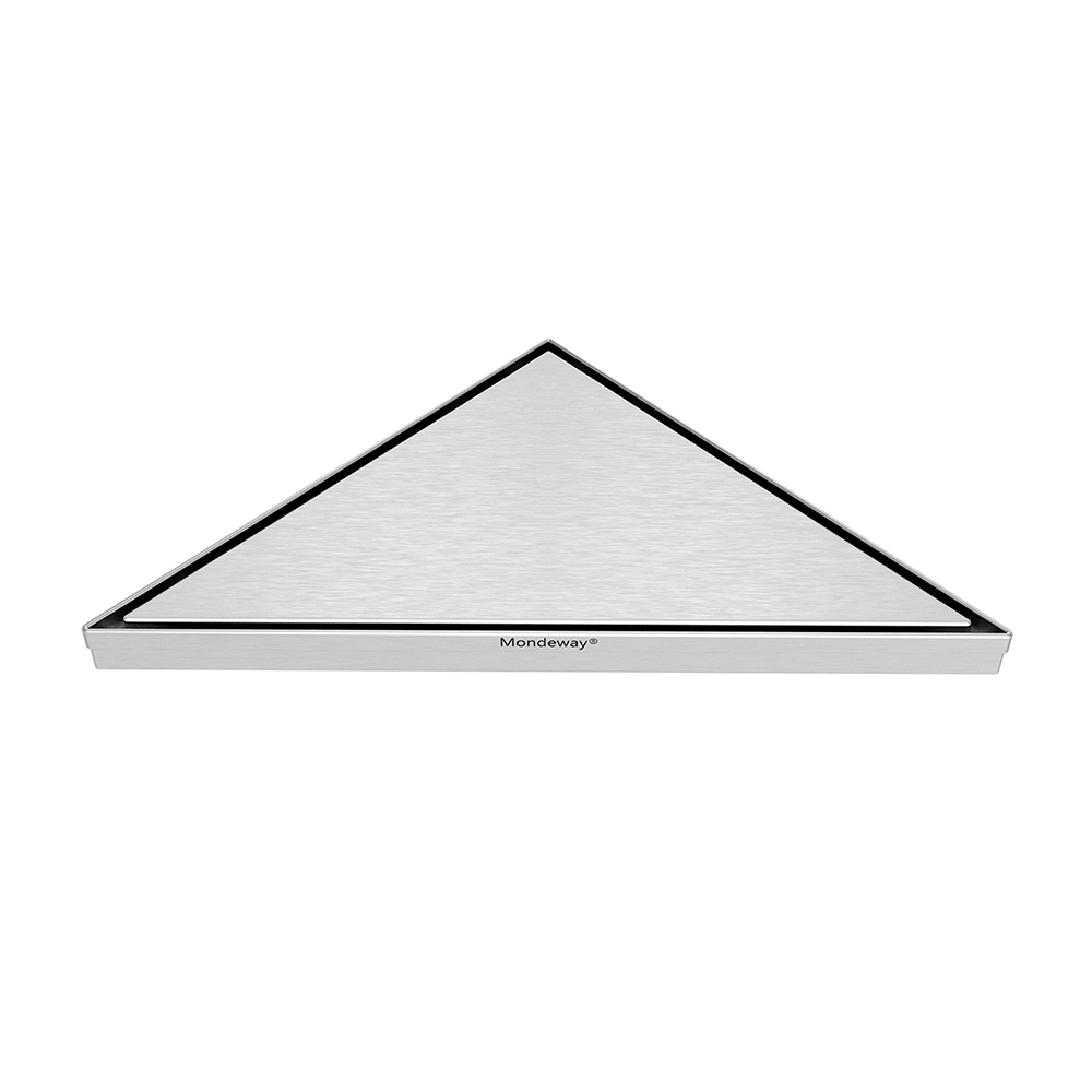 Triangular Drain Bottom View