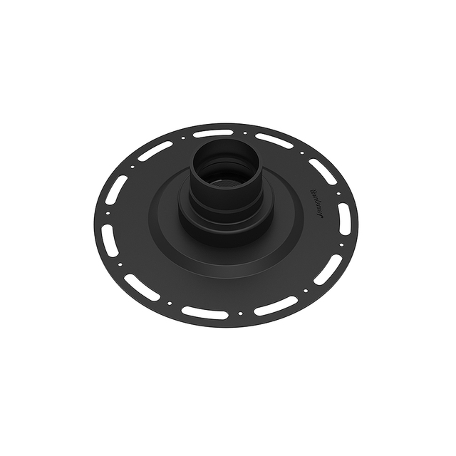 bathroom abs shower drain flange with drain base back structure