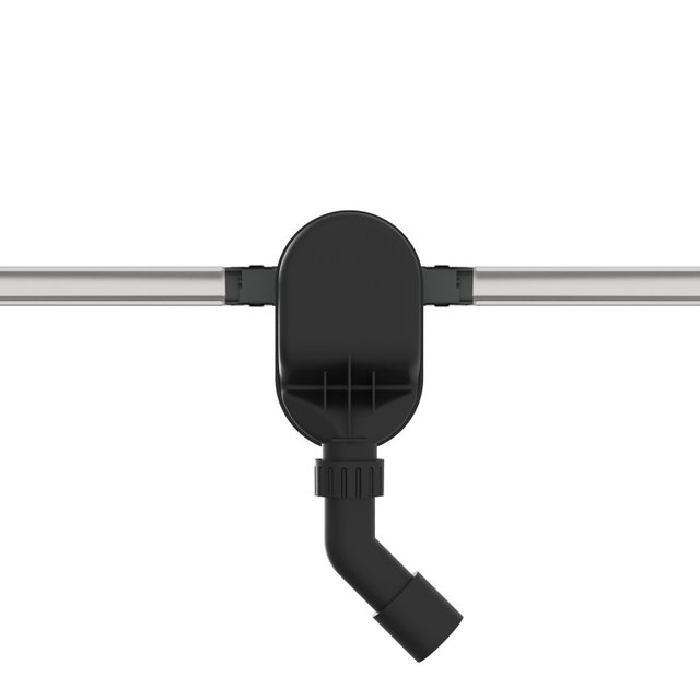 Horizontal shower drain back outlet with PP siphon and anti-odor structure