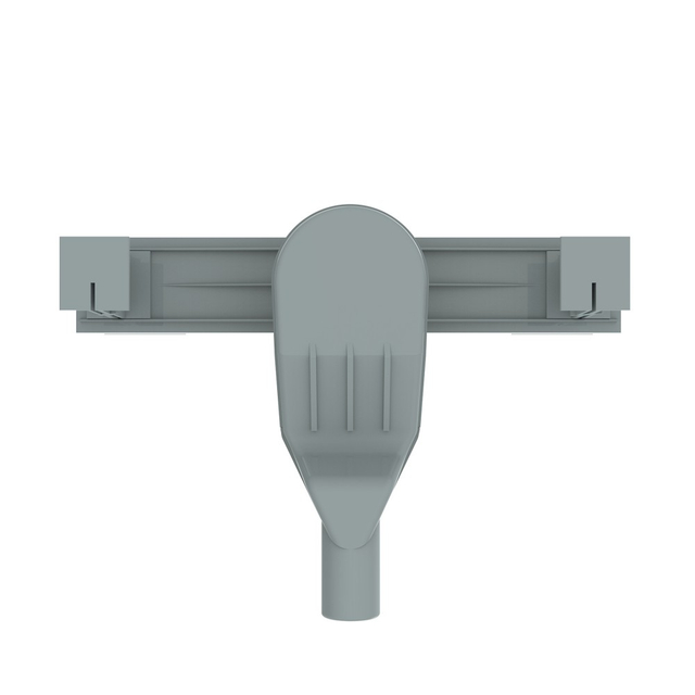 Bottom connector of 360 rotatable siphon designed for easy tube installation in renovation projects