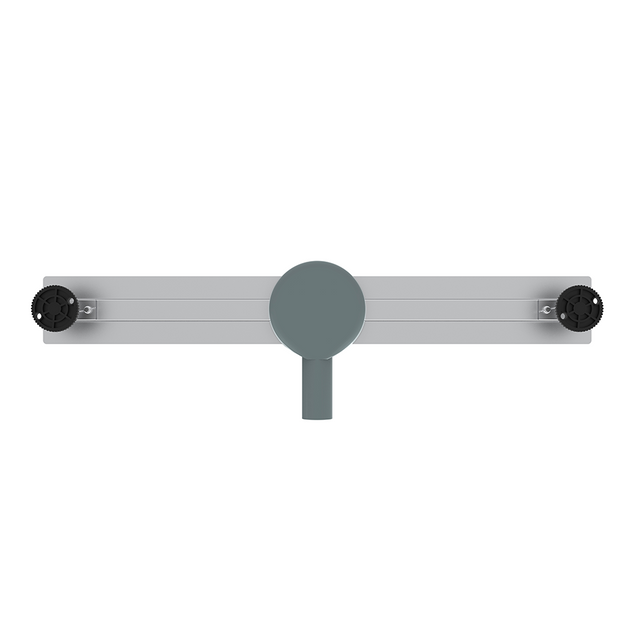 Linear shower drain slim profile stainless steel top structure with adjustable feet