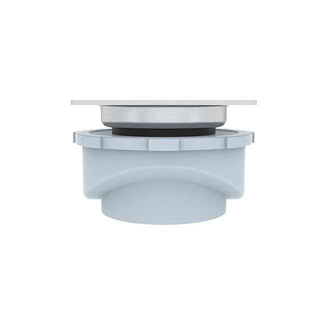 stainless steel square shower drain top grate with slot drainage design