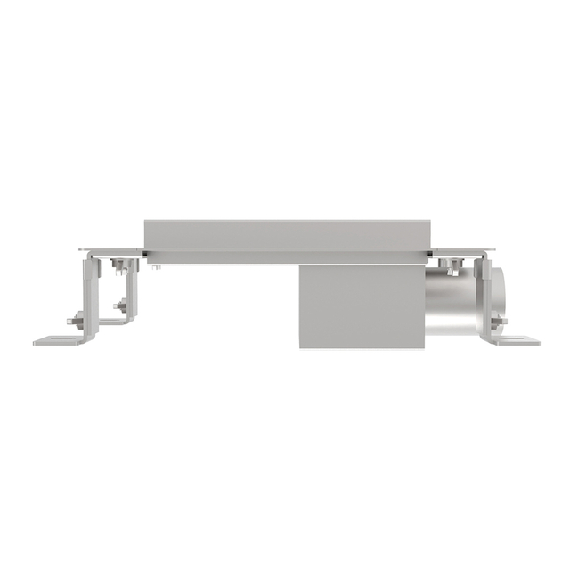 adjustable floor drain stainless steel side profile structure