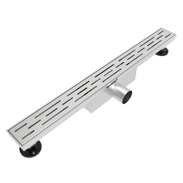 mondeway-brushed-shower-drain-linear-frameless