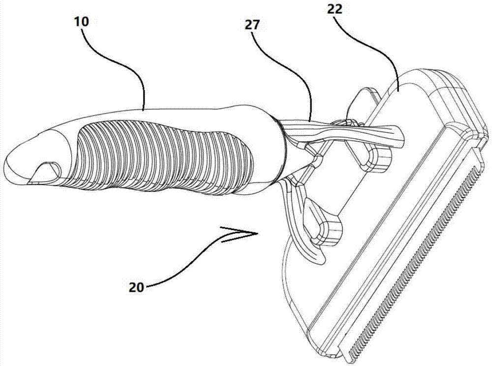 How to make a three-speed automatic hair removal pet comb