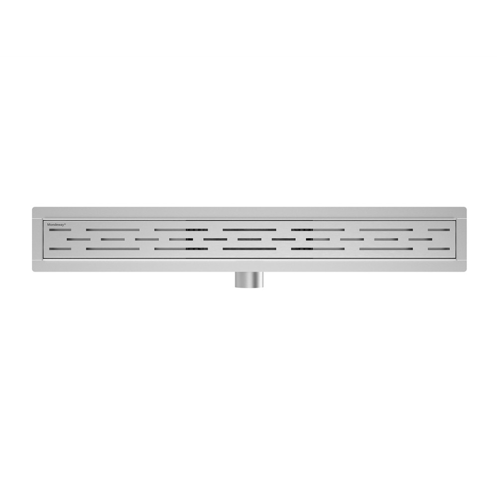 stainless steel linear shower drain channel grate design