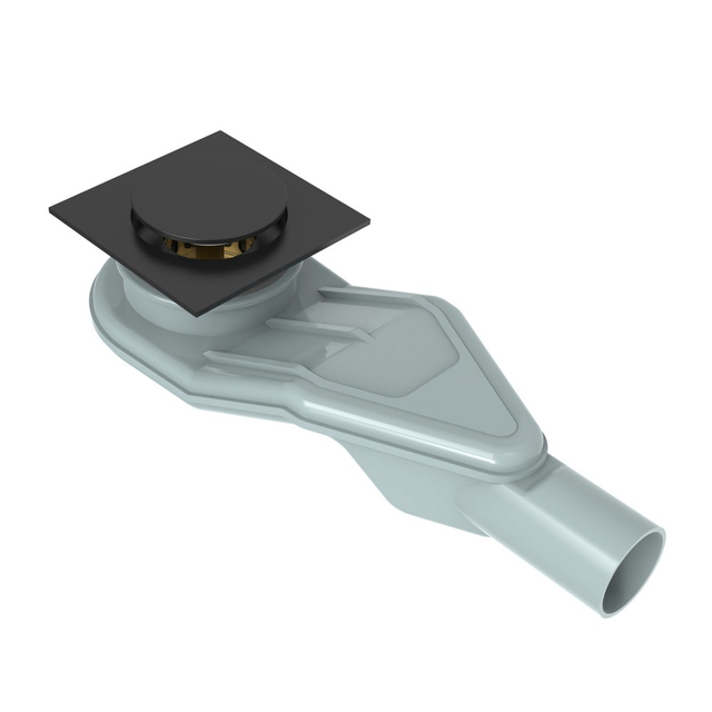 pop up drain ss shower drain without flange drain with horizontal outlet