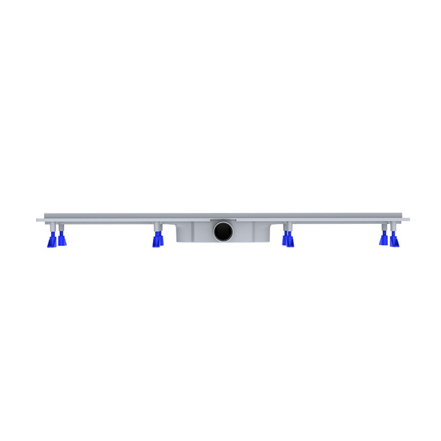 Scarico bagno lineare Struttura canale di scarico laterale base in ABS