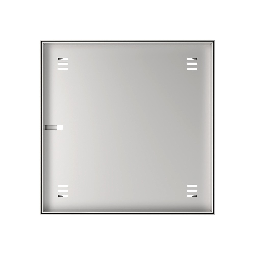 Swimming pool drain top surface with stainless steel skimmer assembly