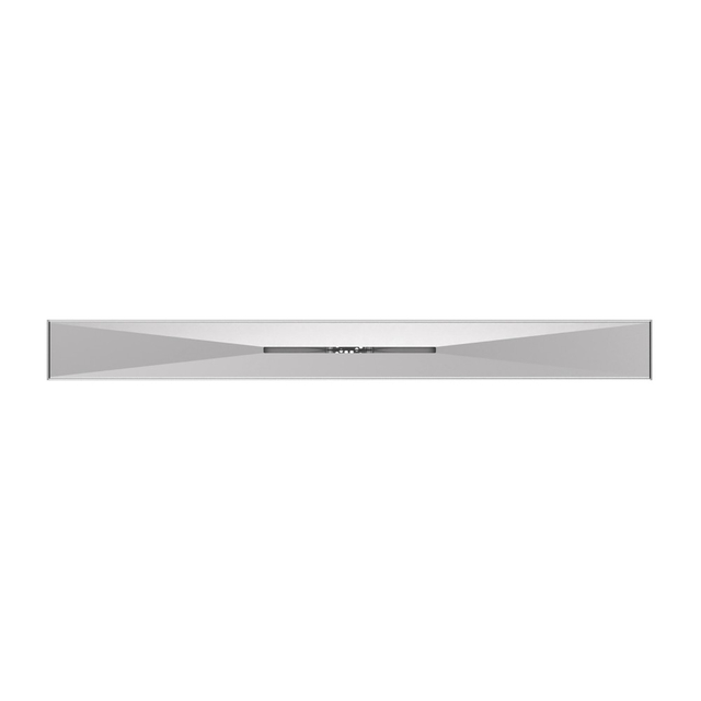 Linear shower floor drain with adjustable feet for leveling installation