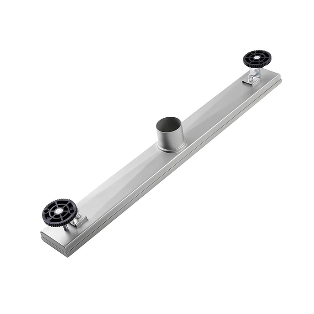 Shower drain adjustable design with removable siphon and anti clog structure