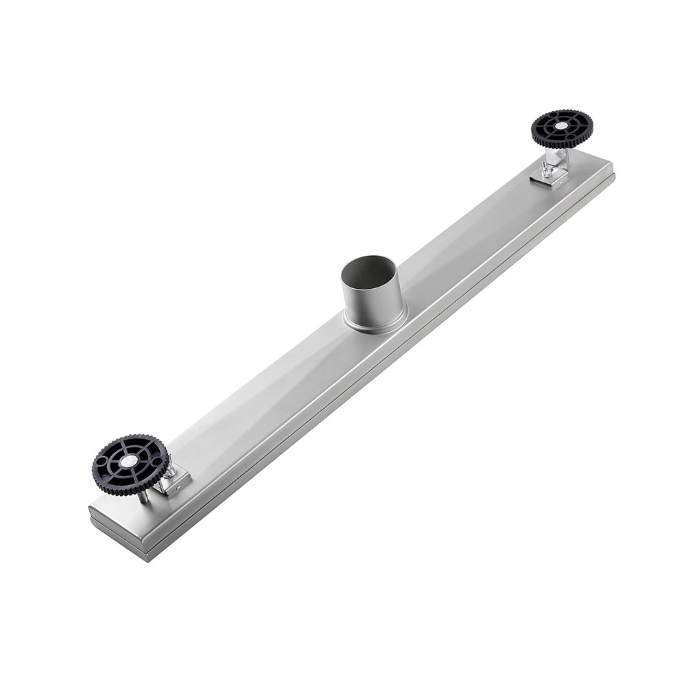 Shower drain adjustable design with removable siphon and anti clog structure