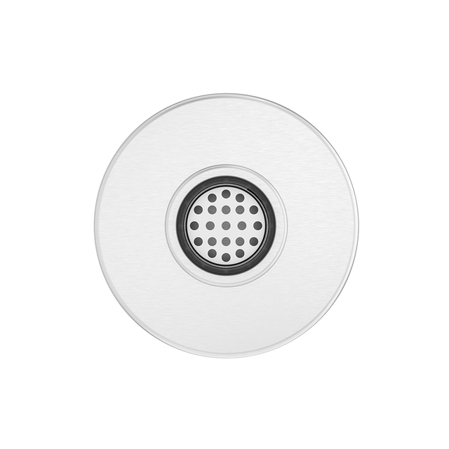 vertical outlet core of round drain 150&times;150mm stainless steel shower drain