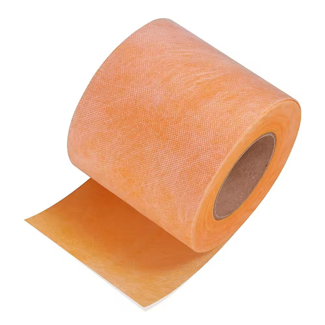 Professional grade orange polyethylene roll waterproofing membrane