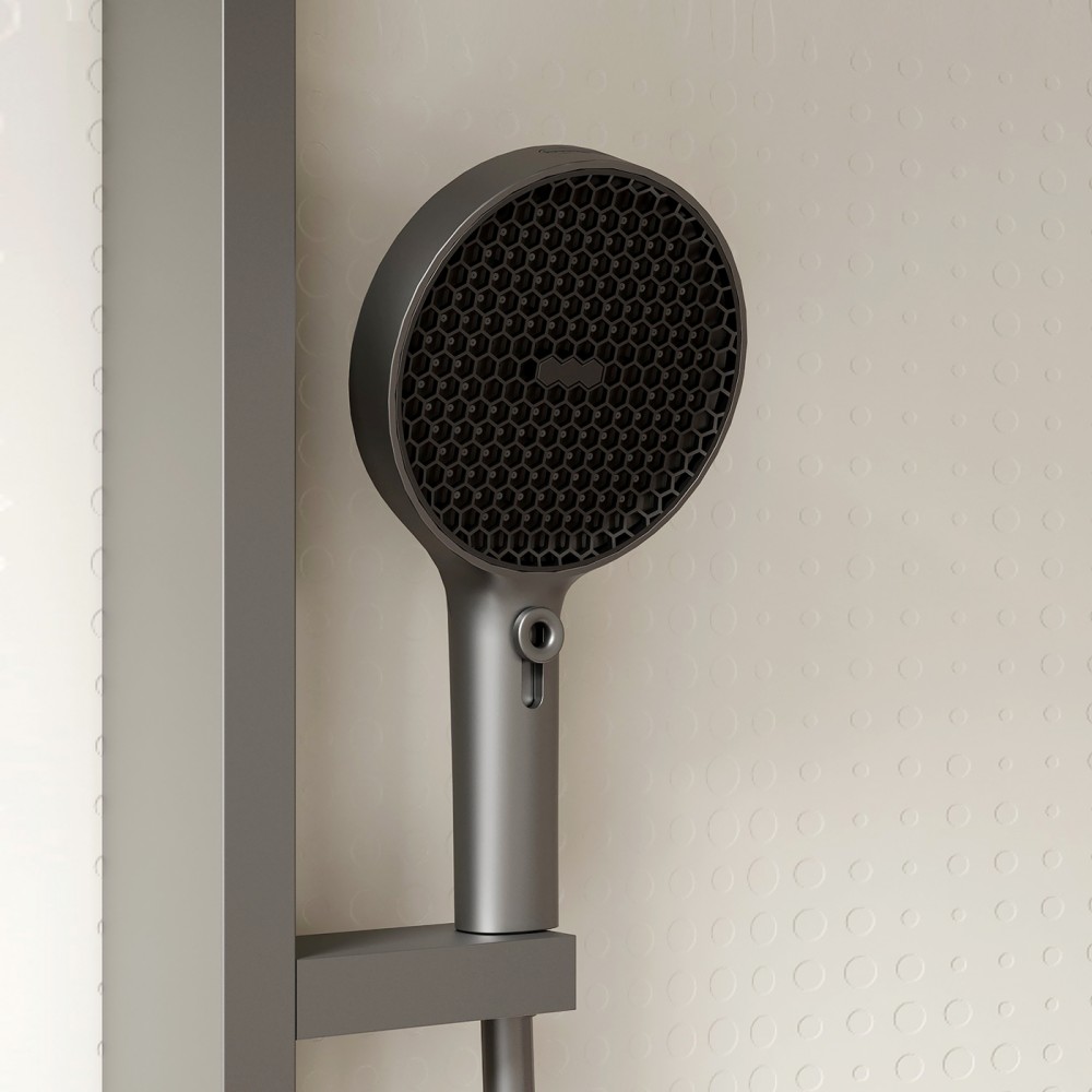 Handheld shower head of 3 outlet thermostatic shower column SF1080-S