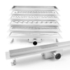 SS304 SS316 with high quality stainless steel linear drain for bathroom horizontal outlet Europe Model