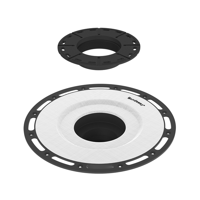 abs shower drain flange drain base exploded parts structure