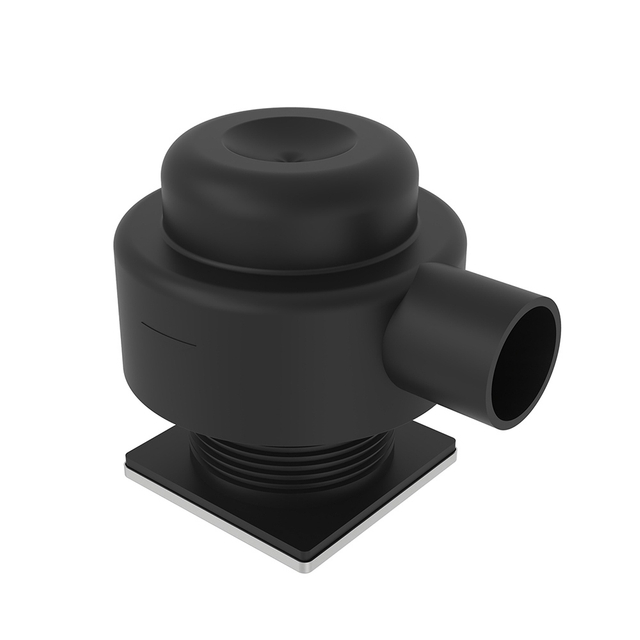 anti odor floor drain square bottom siphon housing structure