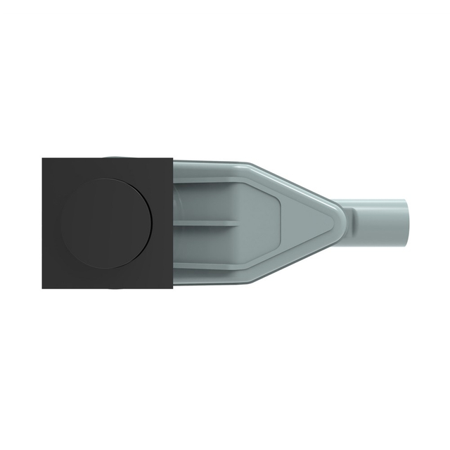 pop up drain without flange drain with horizontal outlet side structure
