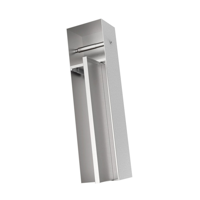 Minimalist invisible design recessed toilet paper holder with storage, featuring seamless welding