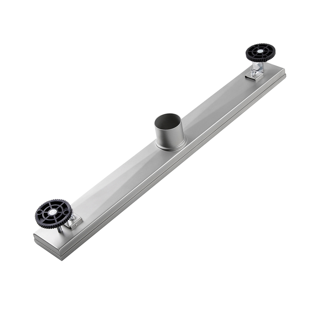 Wedge wire drain stainless steel linear drain vertical bottom outlet