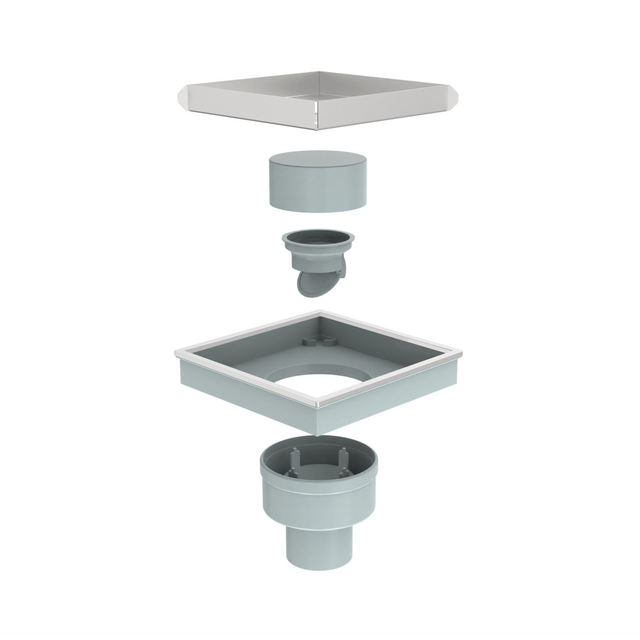 As Square drain becomes modern fashion drain, Our Model I20VT square shower drains offer drainage solutions for a wide range of situations. The Vertical 2” outlet is normal size and easy to install, after many years development, it has improved step by step and now becomes a star products with higher quality and better price. At mean time, the function of accessories have been upgraded with advantages of bigger flow rate, longtime anti-odor, not easy clog, easy installation, etc.