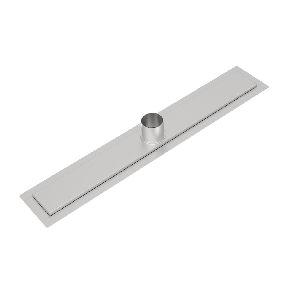 2 inch channel drain stainless steel body with vertical outlet connection