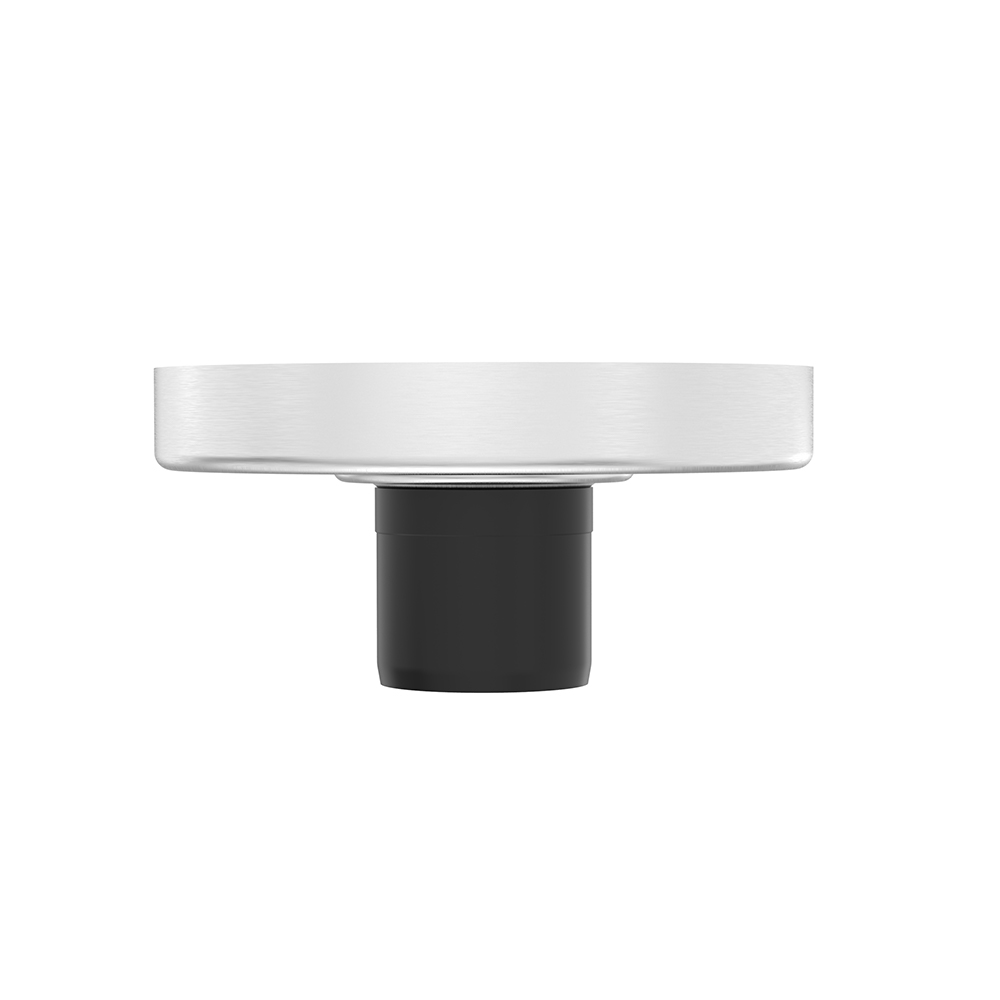 side profile of round drain 150&times;150mm stainless steel shower drain