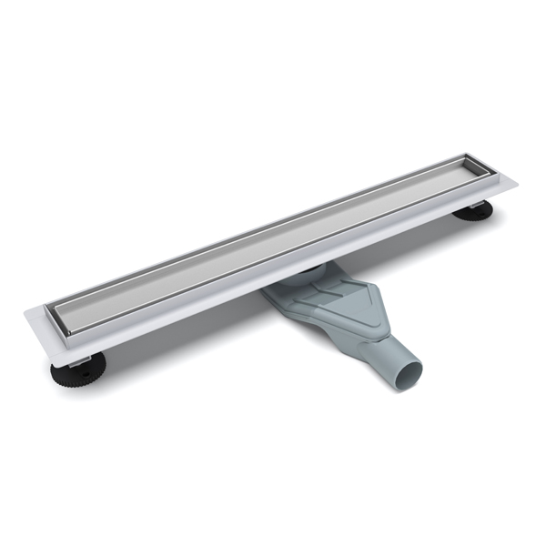 Tile insert style hidden shower drain for tile shower integration