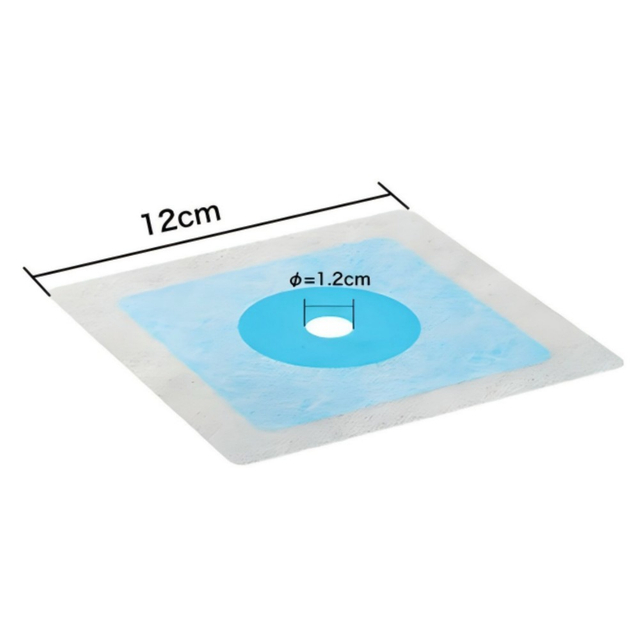 Technical dimensions of 120mm TPE pipe seal gasket