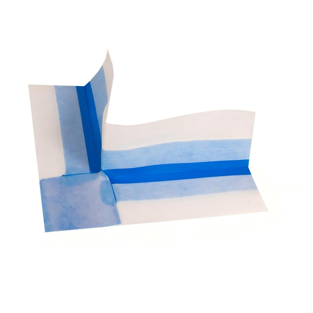 Three-way inner waterproof corner for shower membrane joints