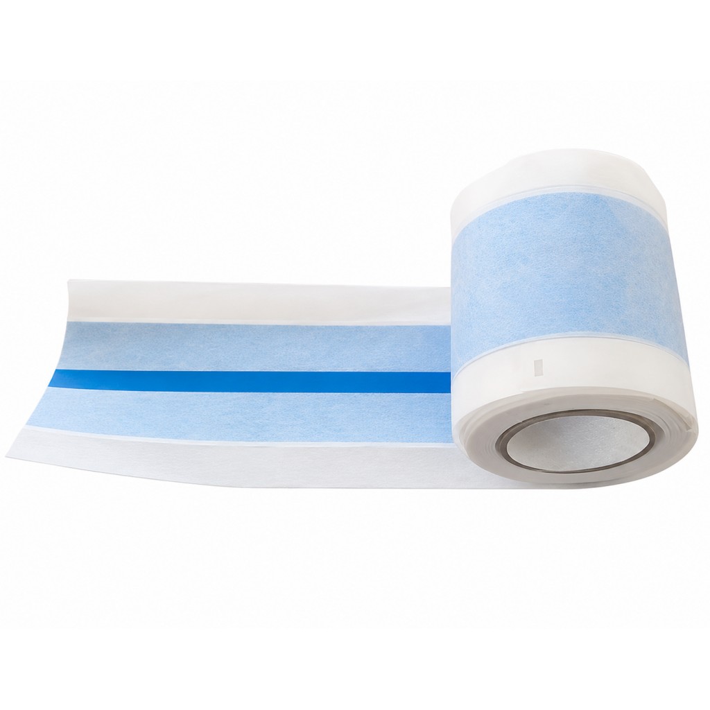 Flexible TPE waterproofing tape membrane tensile test representation