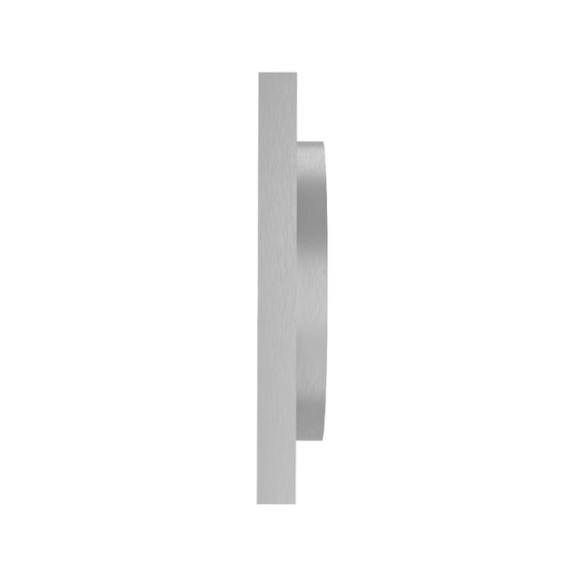 Ultra low 17mm height stainless steel drain profile suited for shallow substrates